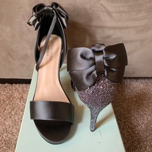 Menbur Bow and Sequin Heels